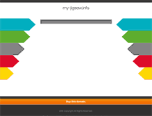 Tablet Screenshot of my-jigsaw.info